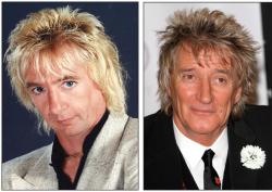 George Orr, left, performs a comedic tribute to Rod Stewart, right, and is often mistaken for the star when not on stage. 
COURTESY AND SHUTTERSTOCK PHOTOS 